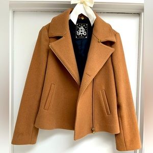 Scotch & Soda Cropped Bomber (Women’s M, Camel)